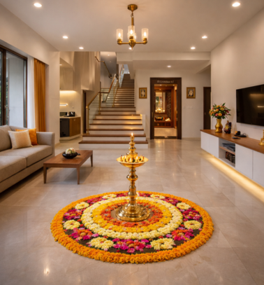 Finishing stage interiors